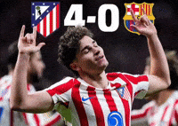 Atletico Madrid Barcelona GIF