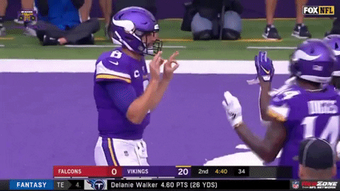 bradleysmith8f8c vikings kirk cousins GIF