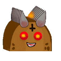Demon Papa Sticker