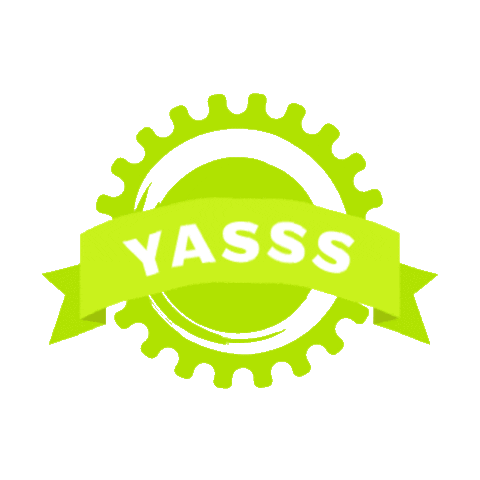 Yasss Sticker by Zenergy Cycling