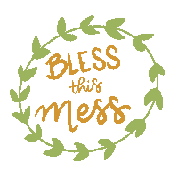 angiecastillodesigns coffee bless angiecastillodesigns iece Sticker