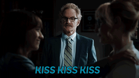 best friends kiss GIF by Angie Tribeca