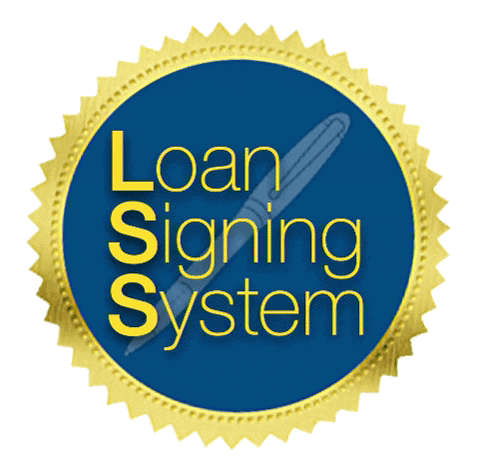 Notary Public Sticker by Loan Signing System