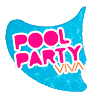 Pool Party Sticker by VIVA EVENTOS