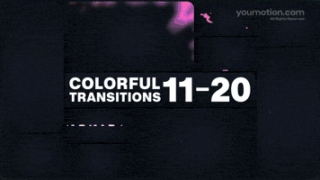 Colorful Transitions 11 20 | Video |You Motion