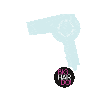 big hair do hairdryer Sticker by Creative HEAD Magazine