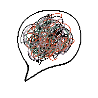 adelphiephie mood annoyed mind stress Sticker