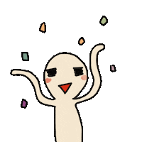 adelphiephie happy celebration celebrate yeah Sticker