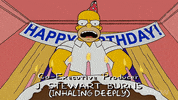 Episode 16 Birthday GIF by The Simpsons