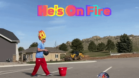 Balling On Fire GIF by Tailgating Challenge