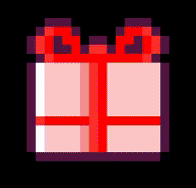 Rainbow Santa GIF