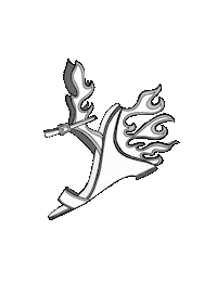 artxeg fashion illustration designer flames Sticker