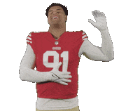 Hungry National Football League Sticker by San Francisco 49ers