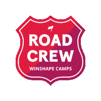 Road Crew Badge Sticker by WinShape Camps
