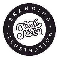 Rotating Logo Sticker