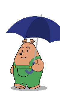 Lonely Rain Sticker