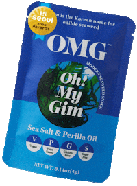 Vegan Omg Sticker by seaweedsupermarket