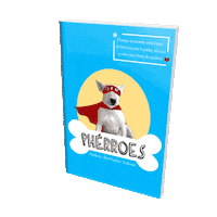 pherroes dog book libro Bull Terrier Sticker