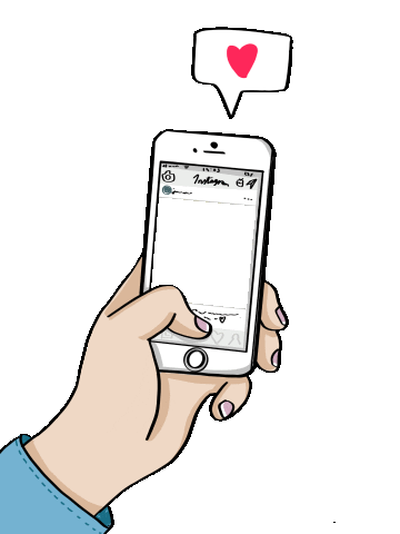 KuneCoco giphyupload love instagram like Sticker