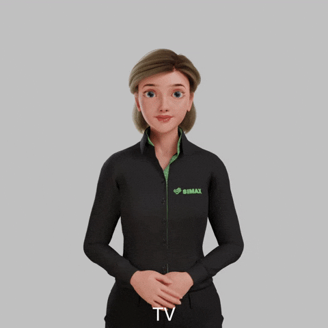 Avatar Gebärdensprache GIF by Sign Time - SiMAX