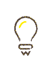 Idea Lamp Sticker by Weber