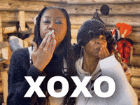 Xoxo Blow Kiss GIF by GIPHY IRL