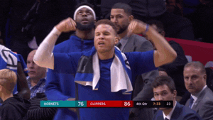 Flexing Blake Griffin GIF by NBA