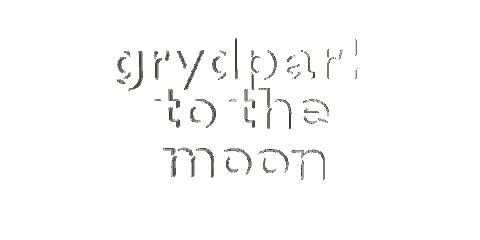 To The Moon Sticker by GrydPark