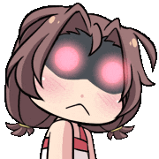 Watching Glowing Eyes Sticker by Jin