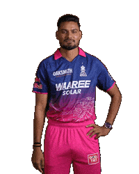 Halla Bol Pink Sticker by Rajasthan Royals