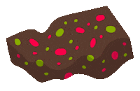 Cheddar Cheese Chocolate Sticker by I AM BOARD