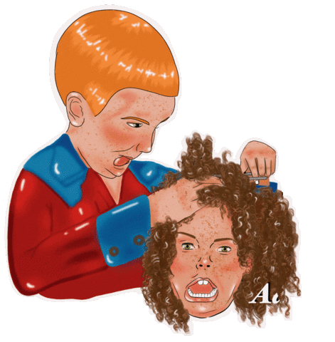 Стрижка Sticker
