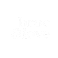 Brocandlove love logo coeur broc Sticker