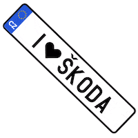 Car Love Sticker by ŠKODA CZECH REPUBLIC