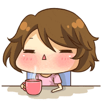 mmidori_31 coffee drink good morning morning Sticker