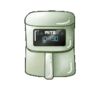 mitoofficial mito air fryer mitochiba Sticker