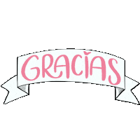 Thanks Lettering Sticker