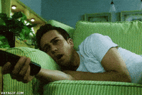 Bored Fight Club GIF