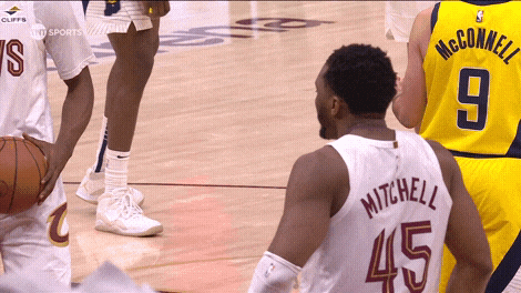 Excited Donovan Mitchell GIF by NBA