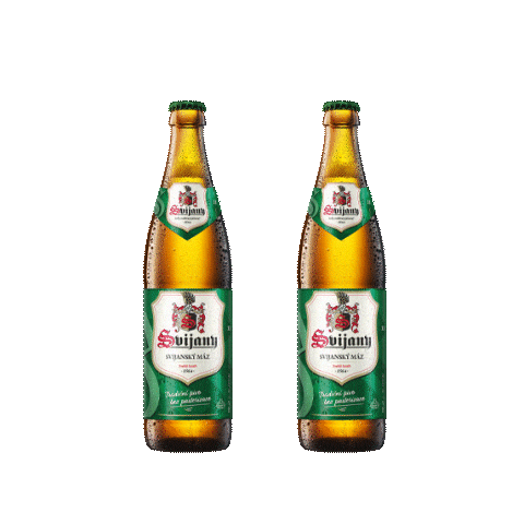 SvijanyPivovar beer cheers salut bottles Sticker