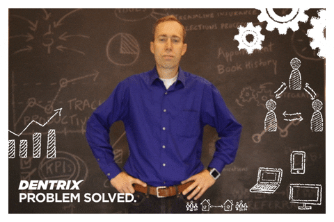 GIF by Dentrix Problem Solved Experience