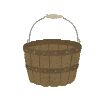 Fall Basket Sticker