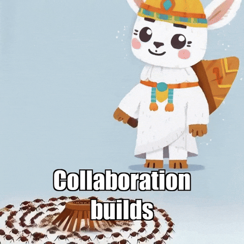 Community Wisdom GIF by Llamaozi