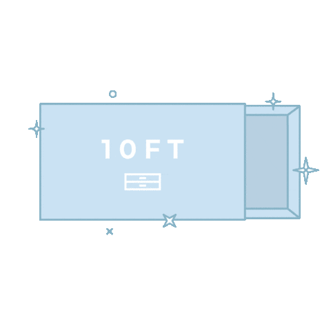 10ft giphyupload excited peace box Sticker