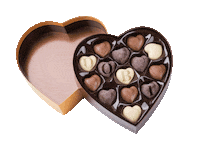 Box Of Chocolates Love Sticker by WeAreDOBI