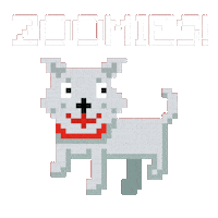 Dog Running Sticker by Tailz