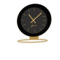 Night Gold Sticker by Present Time