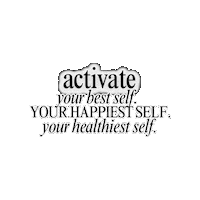Workout Activate Sticker by namastaywithtay