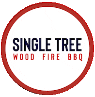 singletreebbq logo coin bbq murfreesboro Sticker