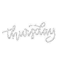 Thursday Motivate Sticker